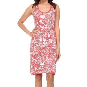 Tommy Bahama Floral Knit Dress in Coral "Del Lago"